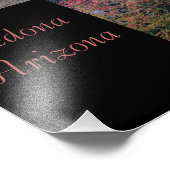 秋葉セドナ，アリゾナ フォトプリント            (角)