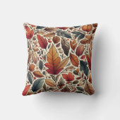 秋葉パターン装飾用クッション クッション (裏面)