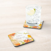 秋葉メープル文字付きカスタム コースター (右側)