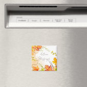 秋葉メープル文字付きカスタム マグネット (インサイチュ (食洗機))