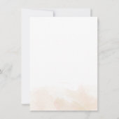 秋葉ラストリトルカボチャオンウェイベイビーシャワー 招待状 (裏面)