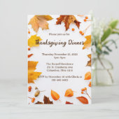 秋葉感謝祭ディナーパーティー 招待状 (スタンド正面)