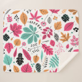 秋葉抽象芸術継ぎ目 シェルパブランケット (正面(横))