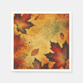 秋葉素朴インク動揺してデコペ スタンダードカクテルナプキン (正面)