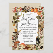 秋葉結婚式招待状 招待状 (正面/裏面)