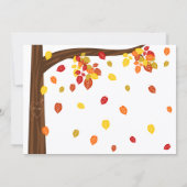 秋葉落ち結婚のV3 招待状 (裏面)