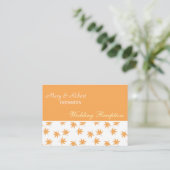 秋葉黄婚披露宴詳細 エンクロージャーカード (スタンド正面)