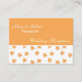 秋葉黄婚披露宴詳細 エンクロージャーカード