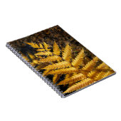 秋葉黄金シダ写真 ノートブック (右側)