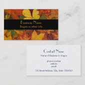 秋葉 名刺 (正面/裏面)