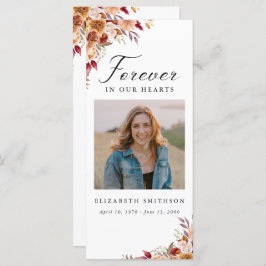 秋葬儀永遠に私たちのハート詩祈りの言葉