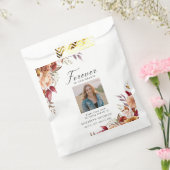 秋葬儀永遠に私たちのハート詩祈りの言葉 フェイバーバッグ (封をした状態)