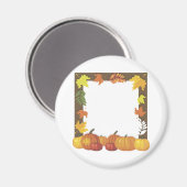 秋装飾縁ど マグネット (正面/裏面)
