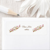 秋要素、秋のカスタム戻り値ラベル ラベル (インサイチュ)