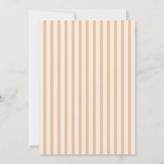 秋誕生日ガール招待状 招待状 (裏面)