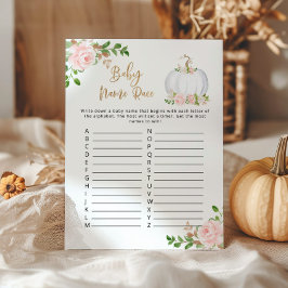 秋赤面金ゴールドカボチャベビー名レースゲーム