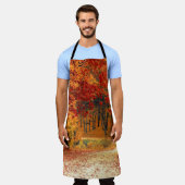 秋路 エプロン (着用した状態)