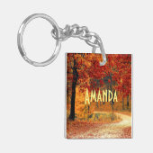 秋路 キーホルダー (正面左)