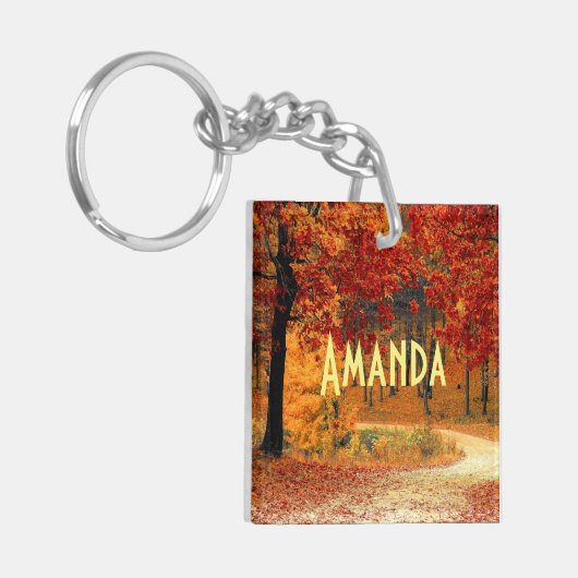 秋路 キーホルダー (正面左)