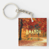 秋路 キーホルダー (正面)