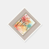 秋路 スタンダードカクテルナプキン (角)