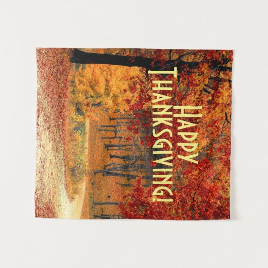 秋路 タペストリー (正面(横))