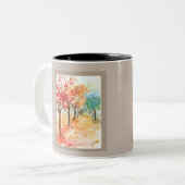 秋路 ツートーンマグカップ (正面左)