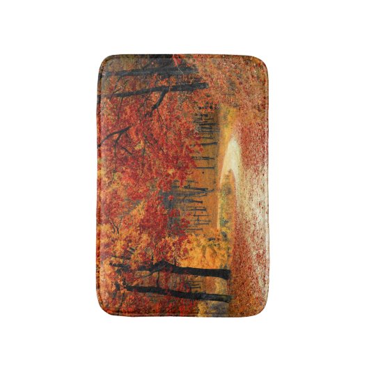 秋路 バスマット (正面縦)