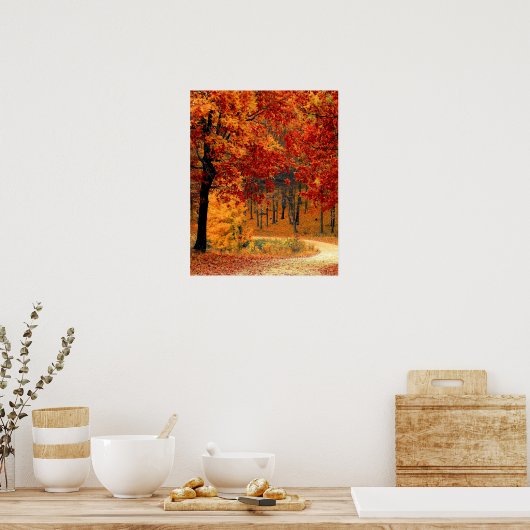 秋路 ポスター (キッチン)