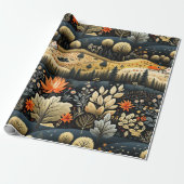 秋農地の色 ラッピングペーパー (アンロールド)