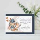 秋追悼サンキューカード サンキューカード (スタンド正面)