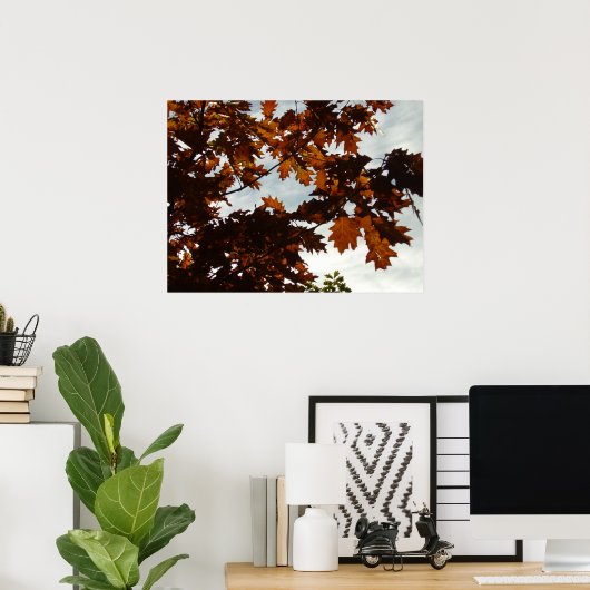 秋透過 ポスター (ホームオフィス)