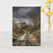 秋道 カード (黄色い花)