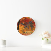 秋道 ラウンド壁時計 (ホーム)