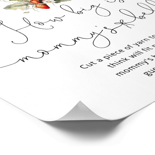 秋野生のキノコどのように大きいママの腹ゲーム ポスター (角)