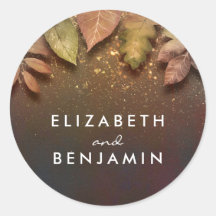 秋金ゴールド離れヴィンテージウェディング