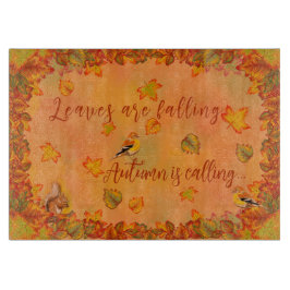 秋離れが来て板の呼び出しが始まる カッティングボード