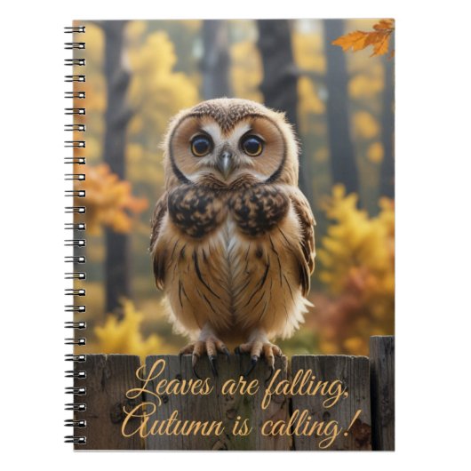 秋離れが来る ノートブック (正面)