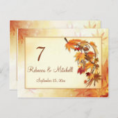 秋離れの表 ポストカード (正面/裏面)