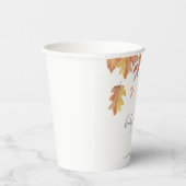 秋離れの赤ちゃんシャワー 紙コップ (右)