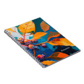 秋離れウッドランド。紅葉とベリー ノートブック (右側)