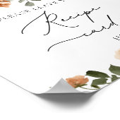 秋離れフローラレシピカード ポスター (角)