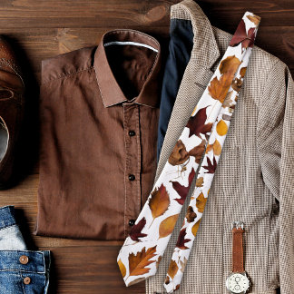 秋離れ ネクタイ