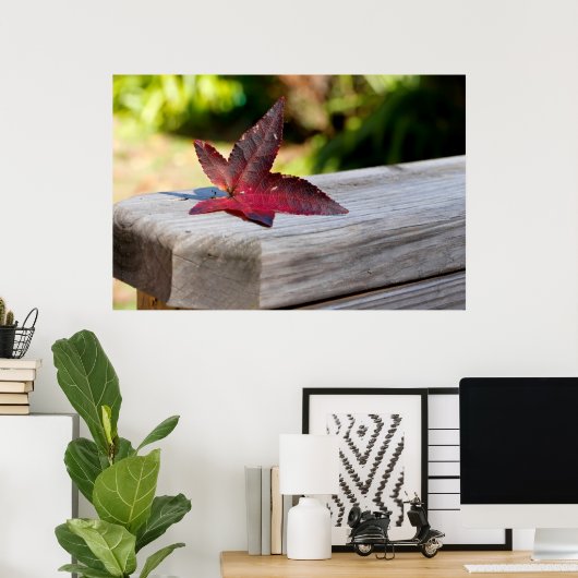 秋離れ ポスター (ホームオフィス)