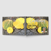 秋離れ《植物》アスペン&カスタムフォトスペシャルイベント ゲストブック (全面)