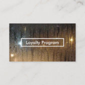 秋雨ロイヤリティプログラム ロイヤリティカード (裏面)