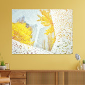 秋雨 キャンバスプリント (インサイチュ (リビング))