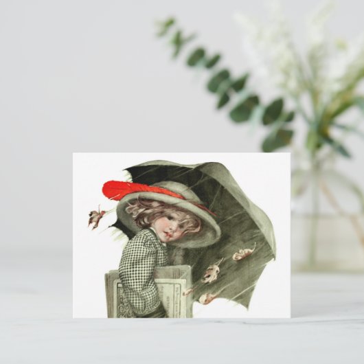 秋雨 ポストカード (スタンド正面)