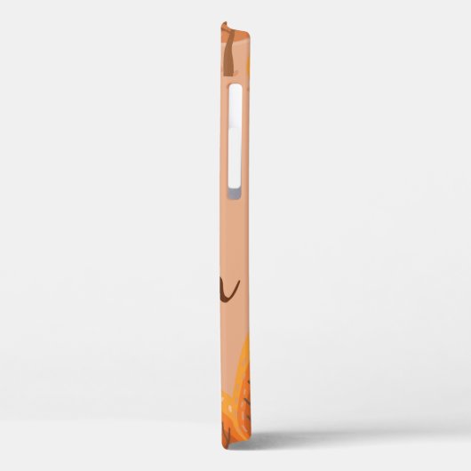 秋風景 – 抽象芸術平手前 Case-Mate iPhoneケース (裏面 / 左)