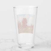 秋風景（秋の田園風景） （赤木） タンブラーグラス (裏面)